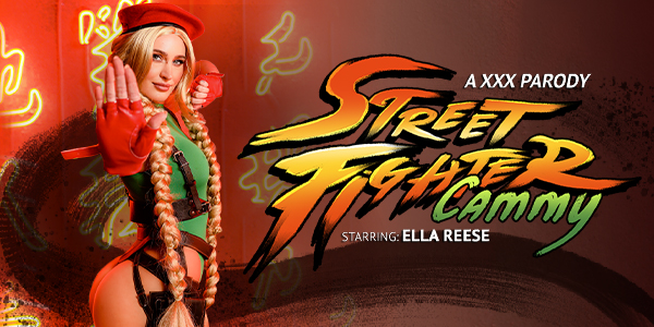 VR Conk Ella Reese Street Fighter: Cammy (A XXX Parody)