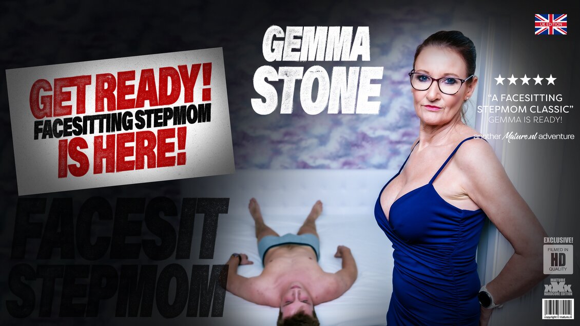 Mature Fetish Gemma Stone, Tony Milak MILF Gemma Stone has a facesitting fetish affair with her pussy and ass craving stepson