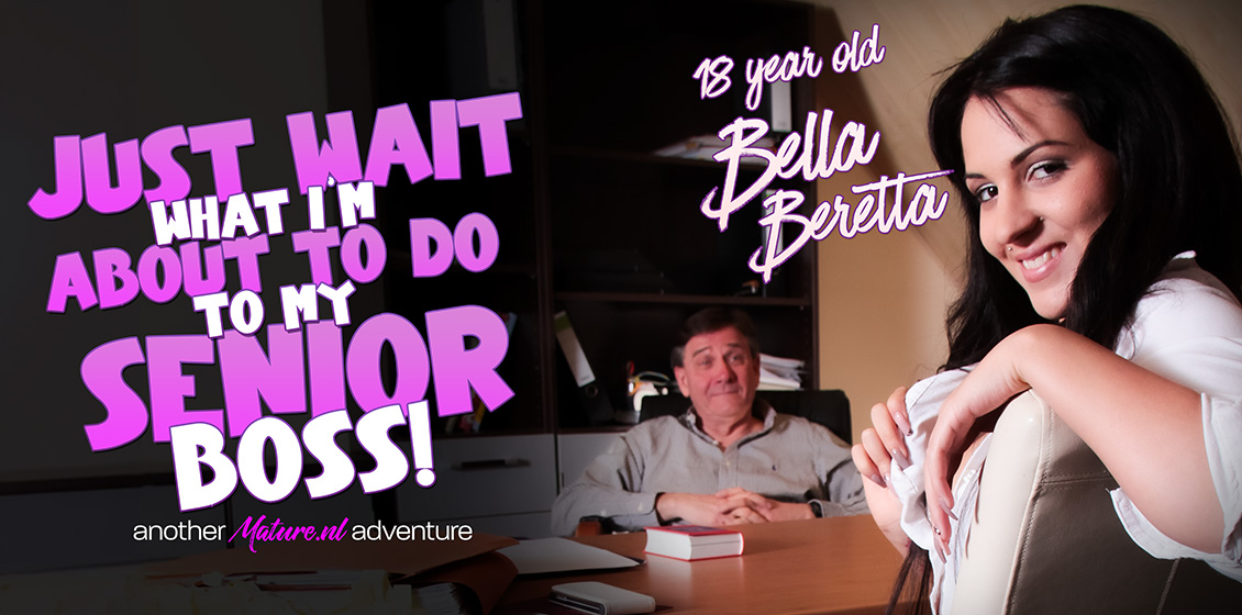 Mature.NL-Bella Beretta, Randy-British 62 year old boss gets seduced by his hot 18 year old Hungarian teen employer Bella Beretta