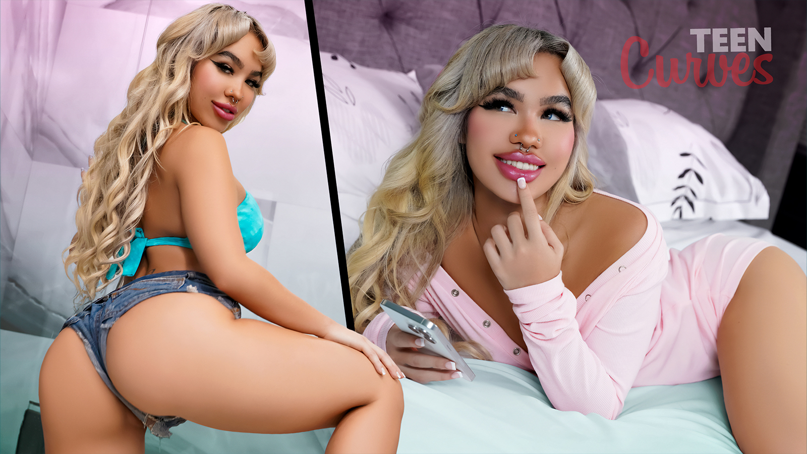 TeenCurves-Luna Luxe-Luna's Midnight Cock Cravings